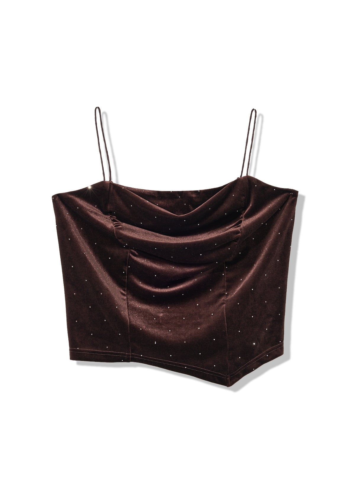 drape velours lamé setup